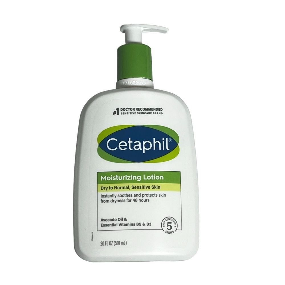 Cetaphil Moisturizing Lotion Avocado Oil, 1 Count- 20 fl oz Not 8 Oz Much Bigger